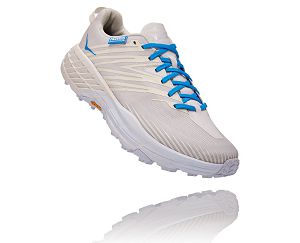 Hoka One One Hoka X Tint Speedgoat 4 Womens Lifestyle Shoes Marshmallow/Cyan Blue | AU-4869507